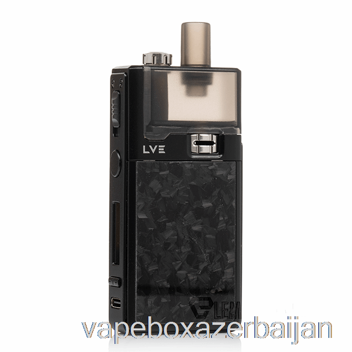 Vape Box Azerbaijan LVE Orion 2 40W Pod System Forged Carbon / Black